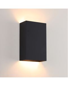 Applique murale noire moderne, Perry