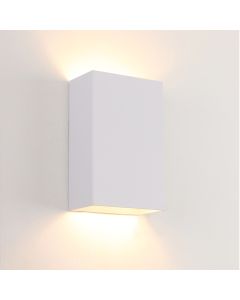 Applique murale blanche moderne, Perry
