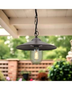 Luminaire extérieur couleur rouille classique, Maxx, IP44