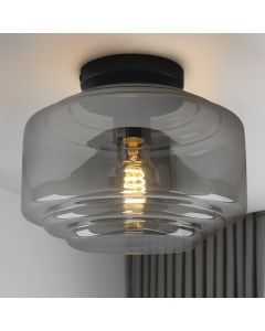 Lampe plafond grise design, Maret