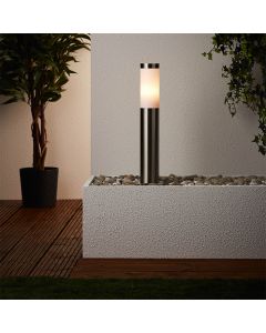 Luminaire extérieur chromé en plastique, Tom, IP44
