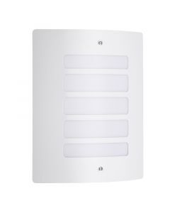 Luminaire extérieur blanc en métal, Alea, IP44