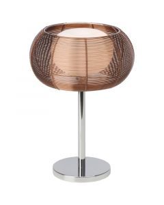 Lampe de table bronze moderne, Amela, avec interrupteur
