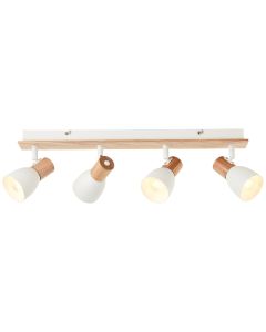 Spot plafond blanc rustique, Tyrone