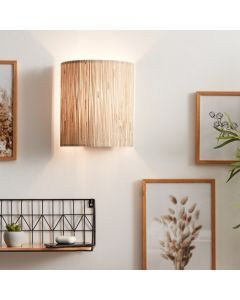 Applique murale beige rustique, Wenda