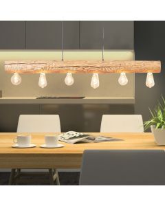 Suspension en bois marronne, Sibren
