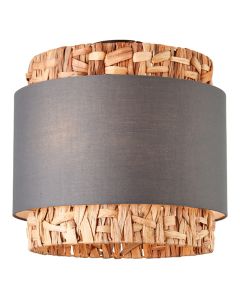 Plafonnier gris rustique, Vibeke