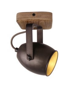 Spot plafond noir vintage, Chanice