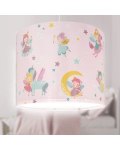 Suspension pour enfants rose en plastique, Fairy