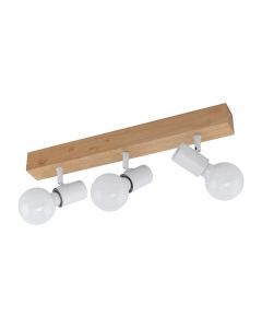 Spot plafond en bois marron, Anton