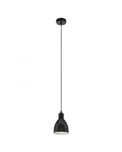 Suspension noire en métal, Lavinio