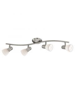 Spot plafond nickel en acier, Alem