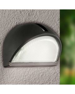 Luminaire extérieur noir en aluminium, Gemma, IP44