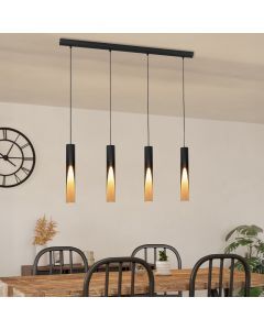 Suspension marronne en aluminium, Aloysius