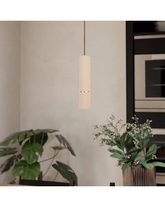 Suspension beige en acier, Vahid