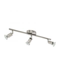 Spot plafond nickel en acier, Annelies