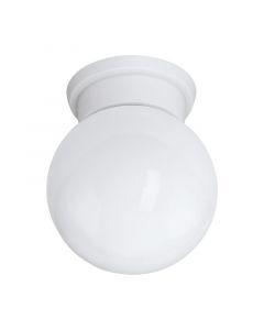 Plafonnier blanc en verre, Amira