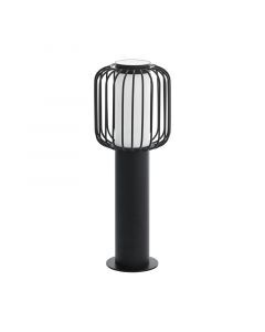 Luminaire extérieur noir en acier, Latife, IP44