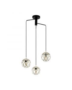 Suspension grise en acier, Eveliene