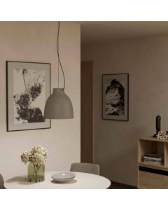 Suspension taupe en aluminium, Thijs