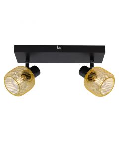 Spot plafond jaune industriel, Emado