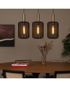 Suspension moderne noire, Corina