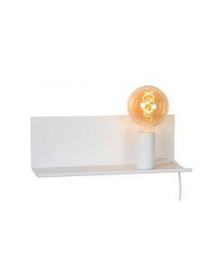 Applique murale moderne blanche, Sebo, avec interrupteur