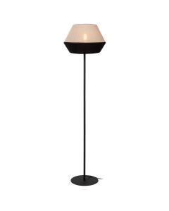 Lampadaire moderne beige, Kala, avec interrupteur