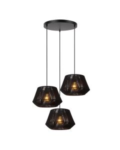 Suspension moderne noire, Jessica