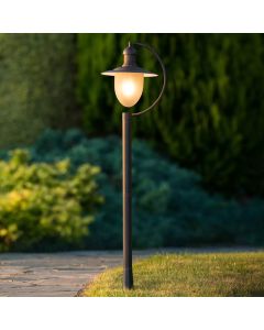 Luminaire extérieur rustique couleur rouille, Aruba, IP44