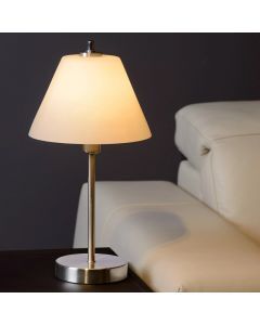 Lampe de table classique chromée, Touch, avec variateur tactile