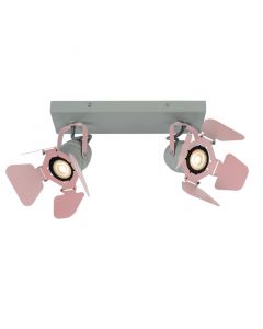 Spot plafond pour enfants moderne gris, Picto