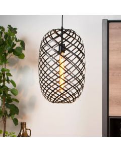 Suspension moderne noire, Wolfram