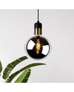 Suspension vintage grise, Julius