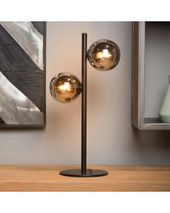 Lampe de table rétro verte, Tycho, avec interrupteur