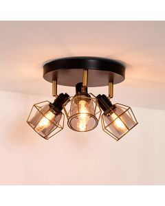 Spot plafond vintage gris, Nila