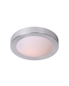 Lampe plafond en aluminium argentée, Fresh, IP44