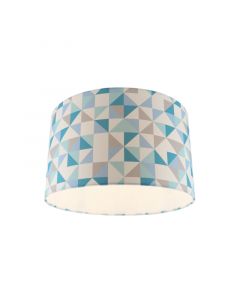 Plafonnier pour enfants bleu moderne, Diamonds