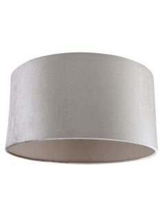 40 cm abat-jour en velours gris, Rody