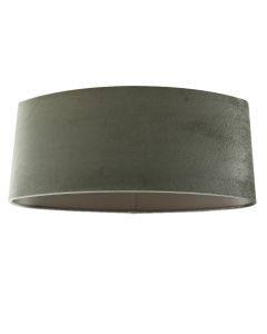 50 cm abat-jour en velours vert ovale, Rody