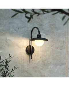 Luminaire extérieur classique noir, Berlo, IP44