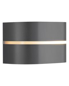 Luminaire extérieur en aluminium anthracite, Sibelis, IP44