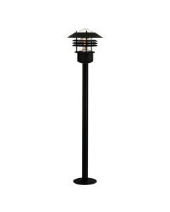 Luminaire extérieur rétro noir, Veje, IP54