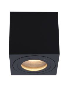 Spot en saillie noir moderne, Alion, IP44