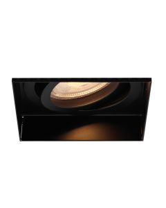 Spot encastré sans bord noir en aluminium, Royce