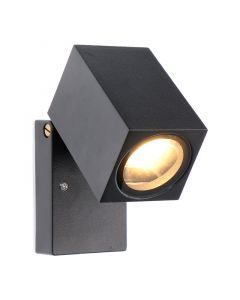 Luminaire extérieur noire en aluminium, Isobel, IP44