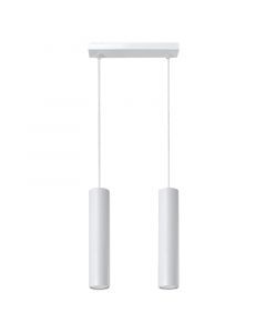 Suspension en aluminium blanche, Harley