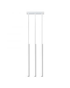 Suspension en aluminium blanche, Hillary