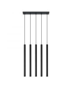 Suspension en aluminium noire, Hillary