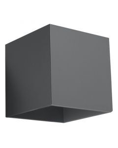 Applique up and down en aluminium anthracite, Andro